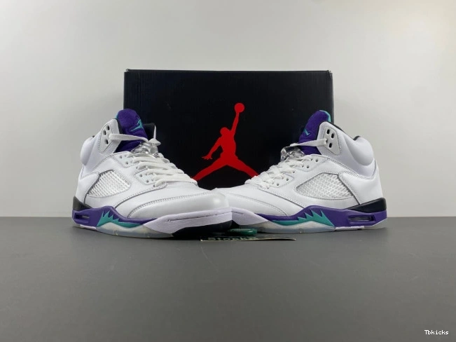 Cheap TBK (2013) Retro Grape Air Jordan 5 136027-108 0819